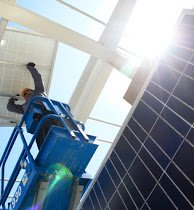 Installing Solar Panels for the Library